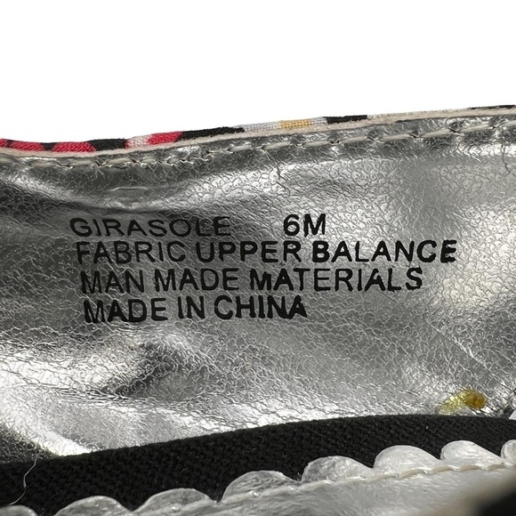 Rampage Black Girasole Floral Bow Ankle Strap Cork Heel Sandals Size 6 Women's - Picture 4 of 9